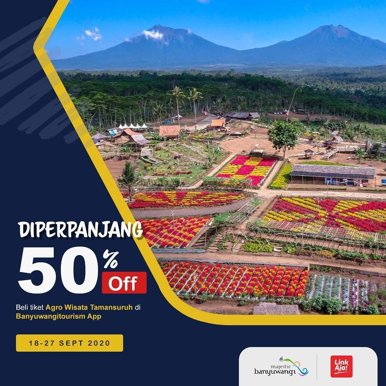 Disperta Banyuwangi di Wisata Taman Suruh. (Foto. Istimewa)