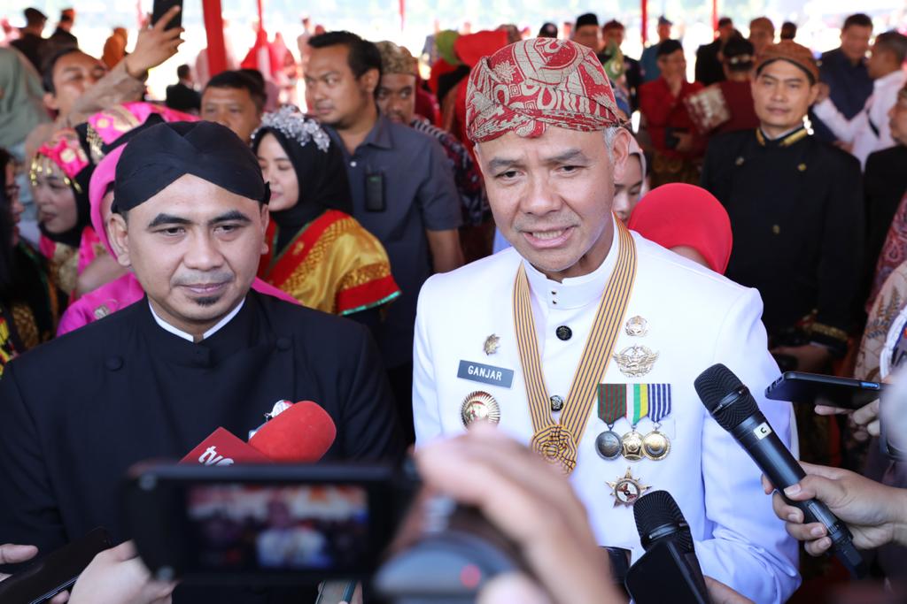 HUT ke-78 RI, Ganjar Ucapkan Terima Kasih kepada Petani, Nelayan, Buruh, hingga ASN