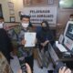 Menteri Agraria dan Tata RuangKepala Badan Pertanahan Nasional, Sofyan Djalil, melihat langsung pelayanan desa di Banyuwangi, melalui Smart Kampung. (Foto. Fareh Hariyanto)
